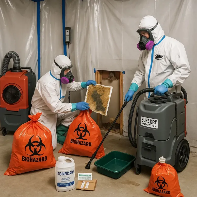 Contaminated Water Handling Protocols process in Elk County, PA